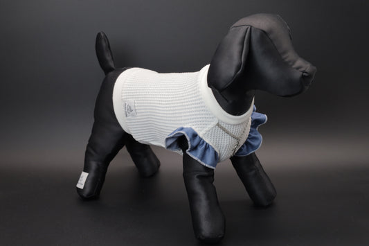 【限定】Luxuryトップス edition_BLUE-DENIMフリル_sizeorder