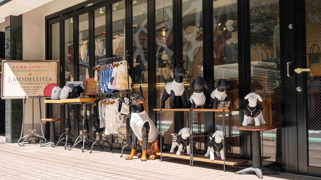 東京・麻布十番のAtelier Câlin店舗兼アトリエ