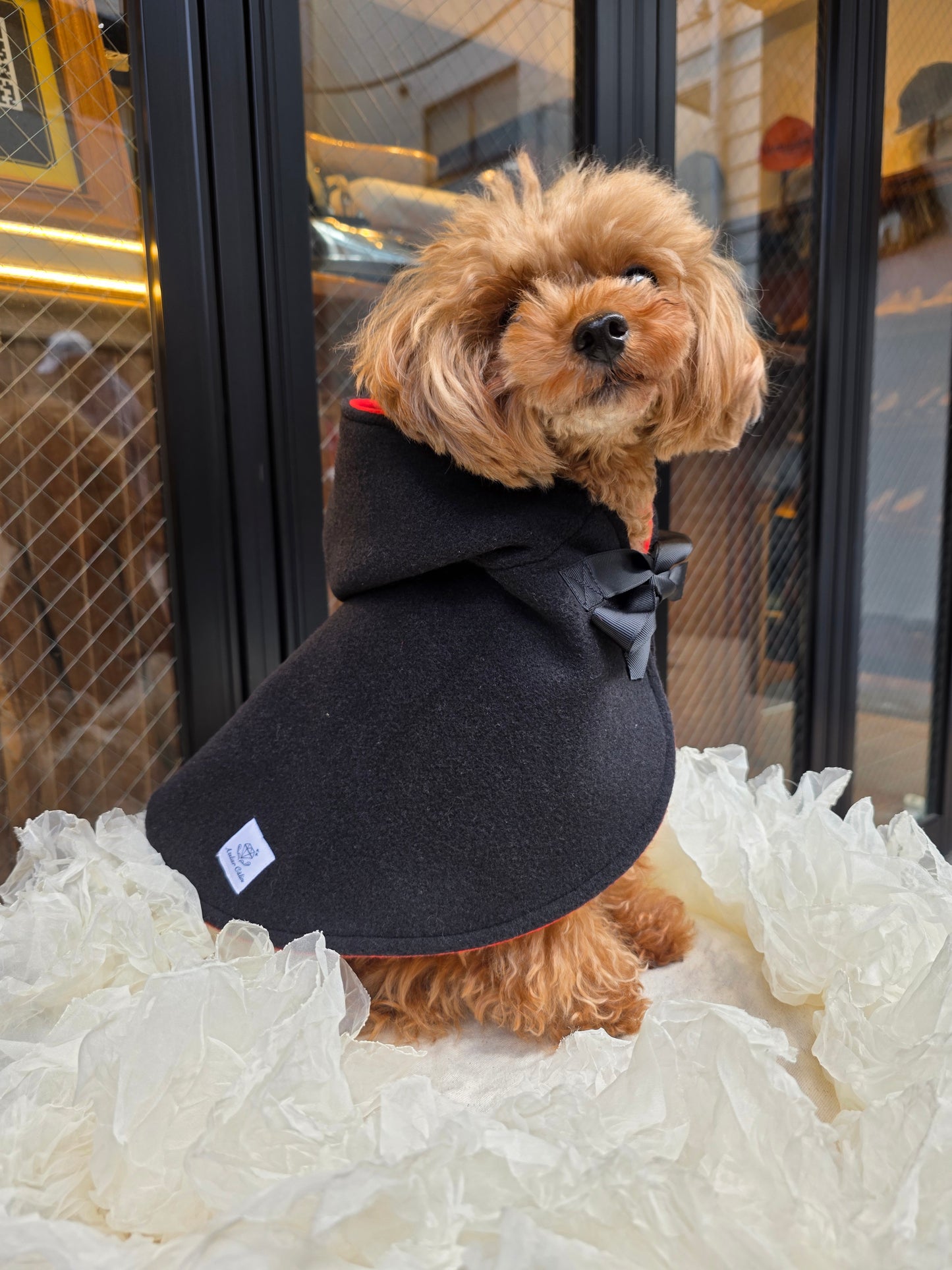 【限定】Luxuryポンチョ edition BLACK＿prêt-à-porter