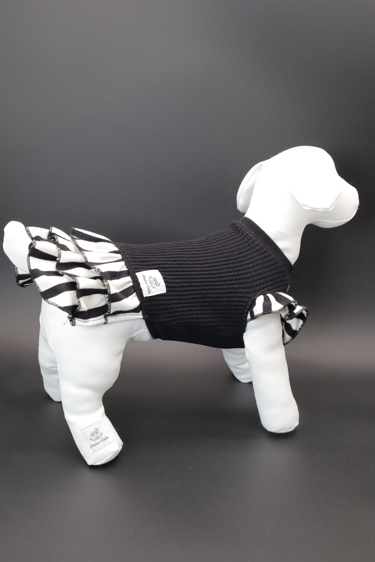 ワンピース　edition_BLACK＆STRIPE✖3＿prêt-à-porter
