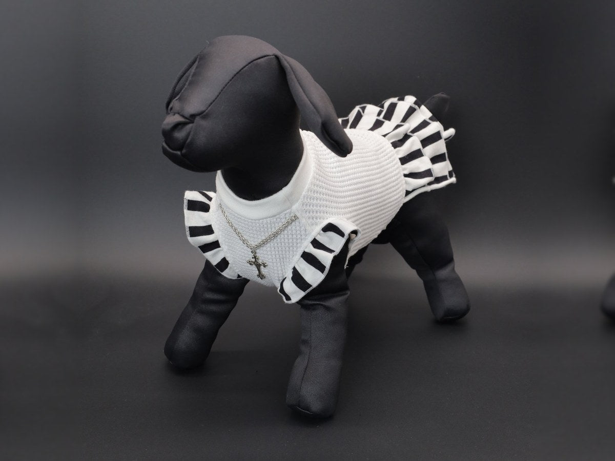 ワンピース edition_WHITE＆STRIPE×3